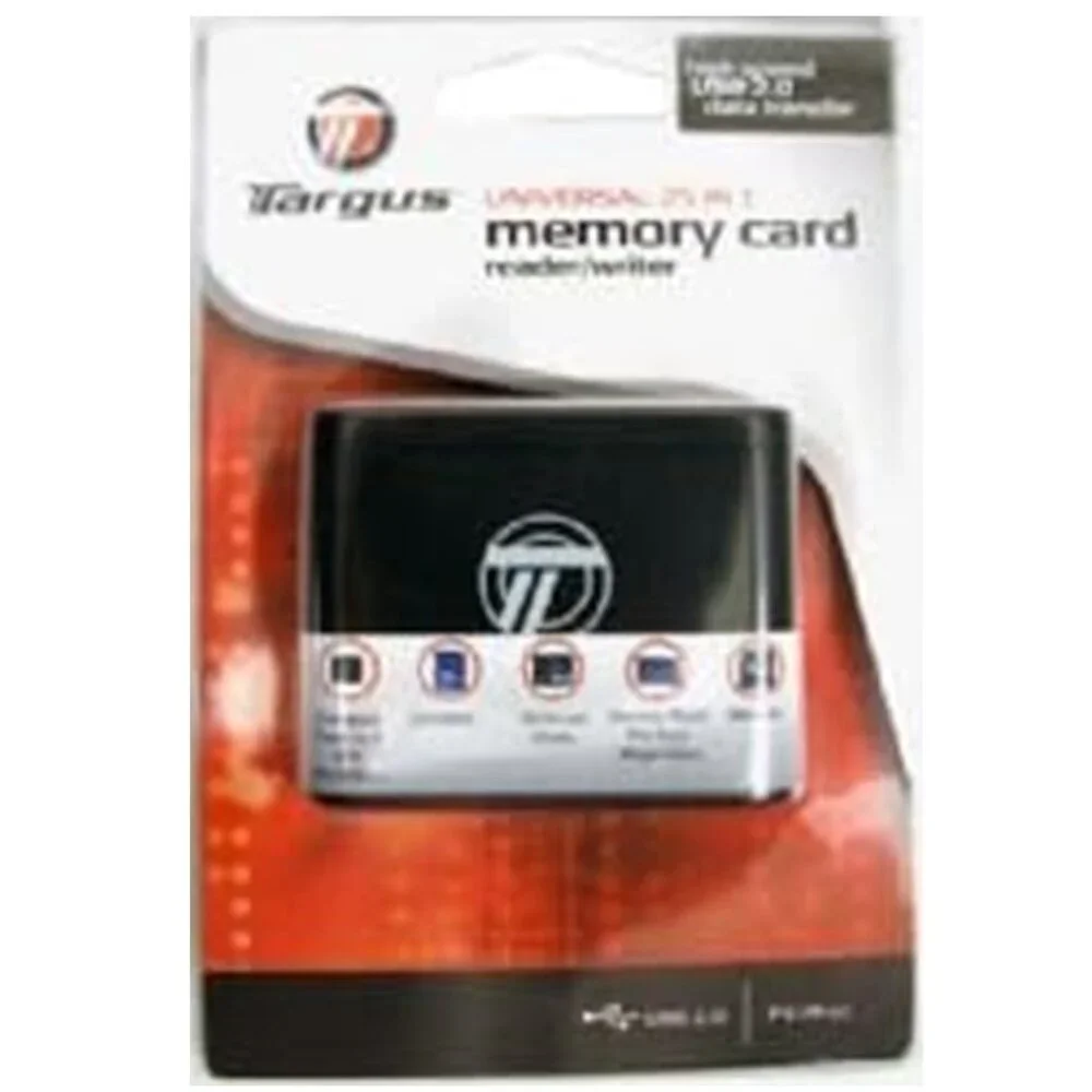 Targus TGR-CRD25 Universal 32 in 1 High Speed Memory Card 2.0 Reader/Wri…